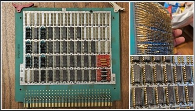 393 Grams Vintage High Grade IC Wire-Wrap Augat Board Scrap Gold Recovery 1981