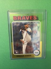 2024 Topps Heritage High Number - Darius Vines #650 Chrome /699 (RC)