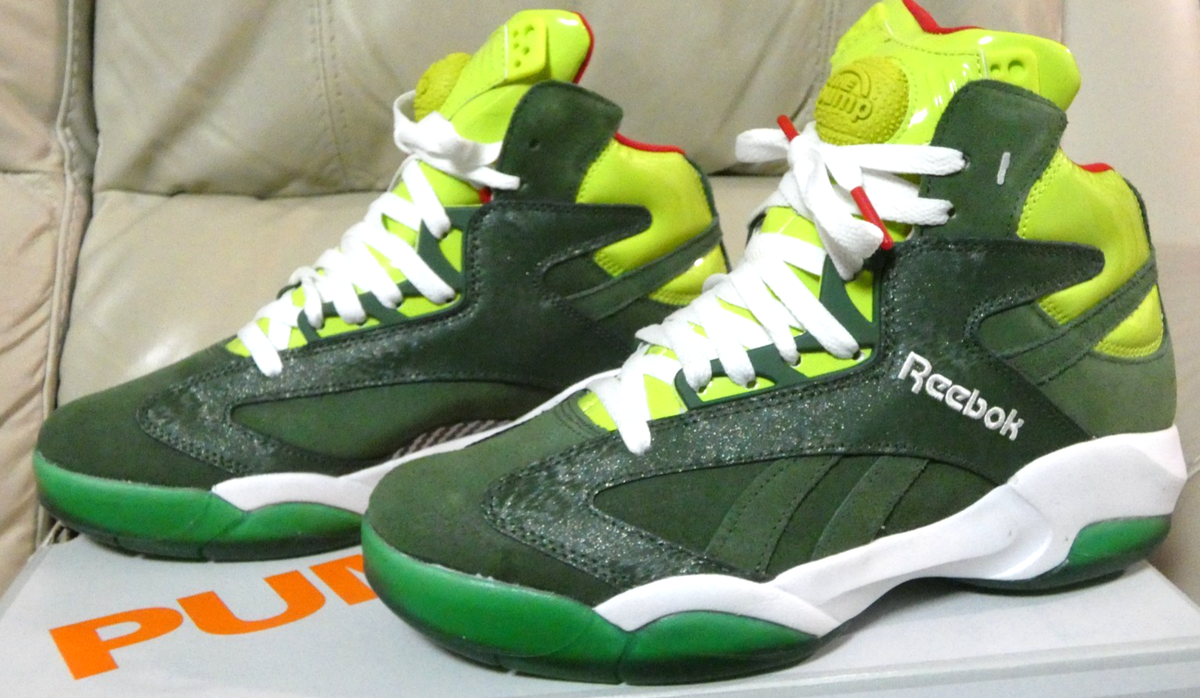 シャックシリーズ　クリスマス Size 8 - Reebok Shaq Attaq Ghost Of Christmas Present for sale