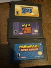 Nintendo Mario Kart Super Circuit Super Mario 3 Mario Vs Donkey Kong Lot