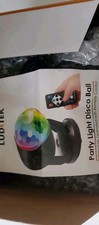 2-Pack Luditek Party Lights Sound Activated DJ Disco Ball w/ Remote Control