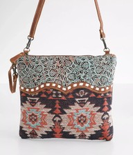 The Myra Bag Harlow Crossbody Purse Embroider...