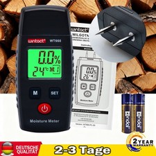 Wilgomierz LCD Ściana Drewno Wilgotnościomierz Miernik wilgotności 0-99,9%