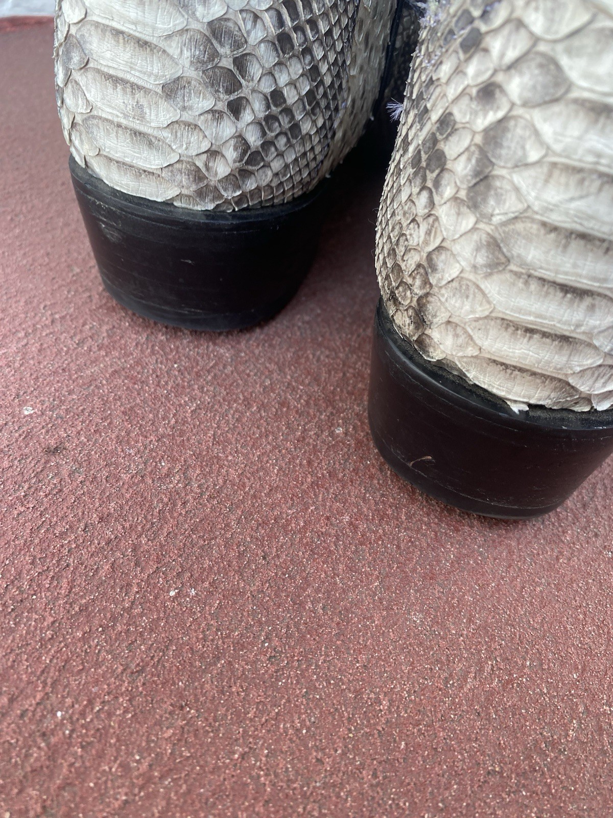 Dan Post Python Boots Genuine Men Size 10.5D - image 6