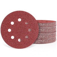 Schleifpapier Set 125Mm Klett 8 Loch Exzenterschleifer Schleifscheiben KöRnung