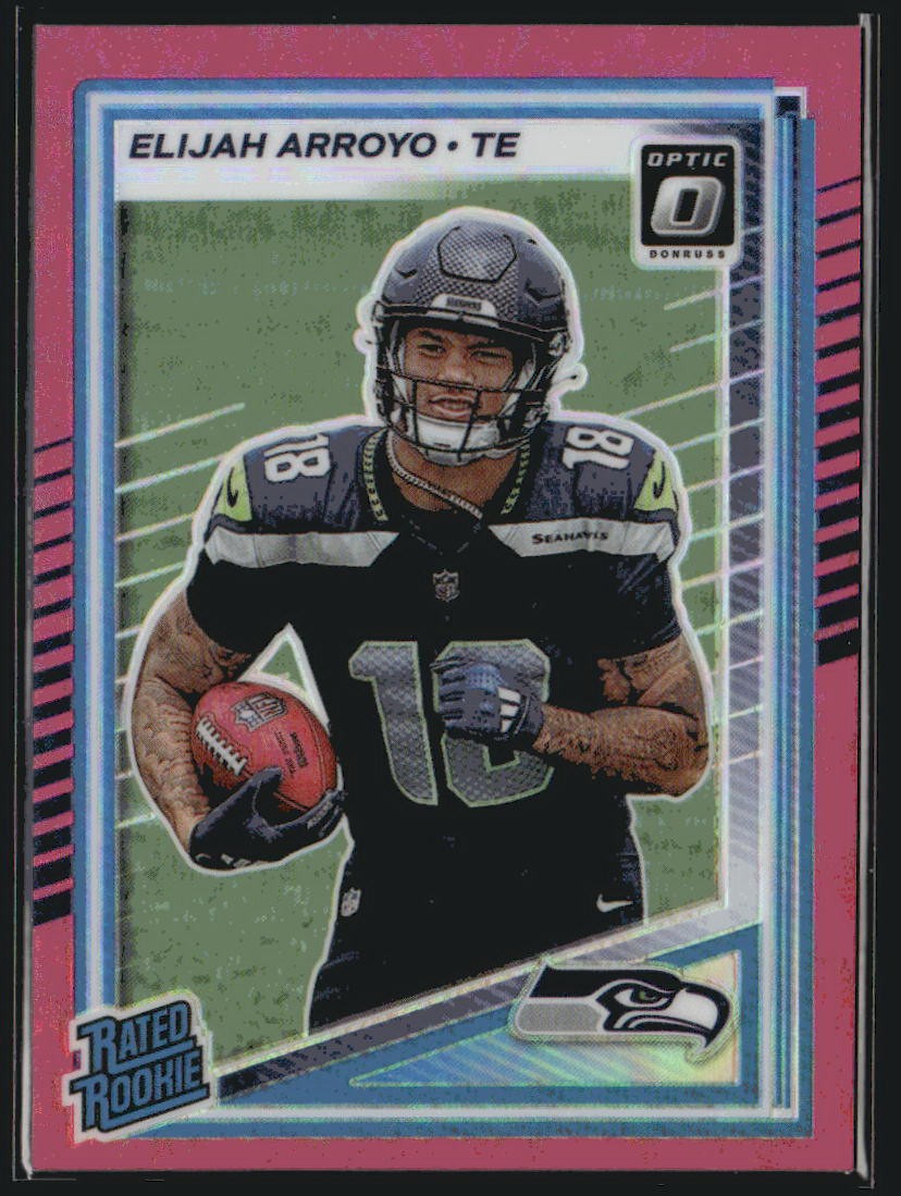 2025 Donruss Optic #214 Elijah Arroyo Pink