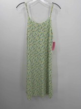Zara Green Size Medium Knee Length Sleeveless Dress