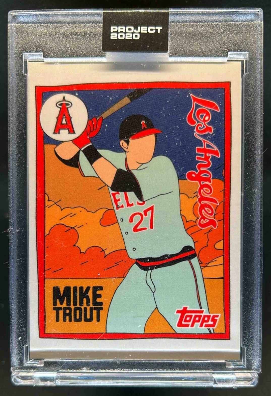 2020 Topps Project Mike Trout #63 Angels