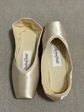 New Russian Pointe Shoes Sapfir Size 37 Width 1 Vamp 2 Flexible Medium Shank