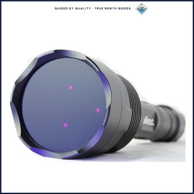 Professional Grade 365nm Black Light with USB Charging and High Flux Density
