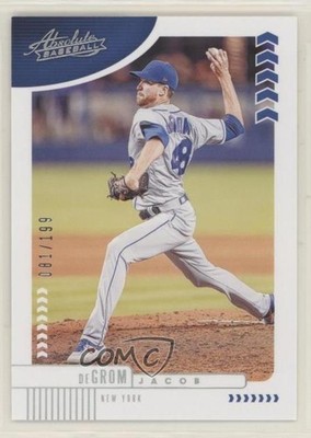2020 Panini Absolute Silver 81/199 Jacob deGrom #59 0c2y