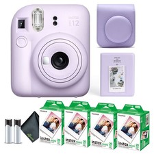 FUJIFILM INSTAX MINI 12 Instant Film Camera with Instant Film - Lilac Purple