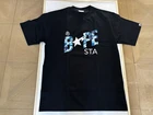 Authentic A bathing Ape Bape ABC Camo Bape Sta Logo Tee T Shirt Bk BL XL New