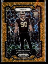 2023 Panini Prizm #372 Bryan Bresee Lazer