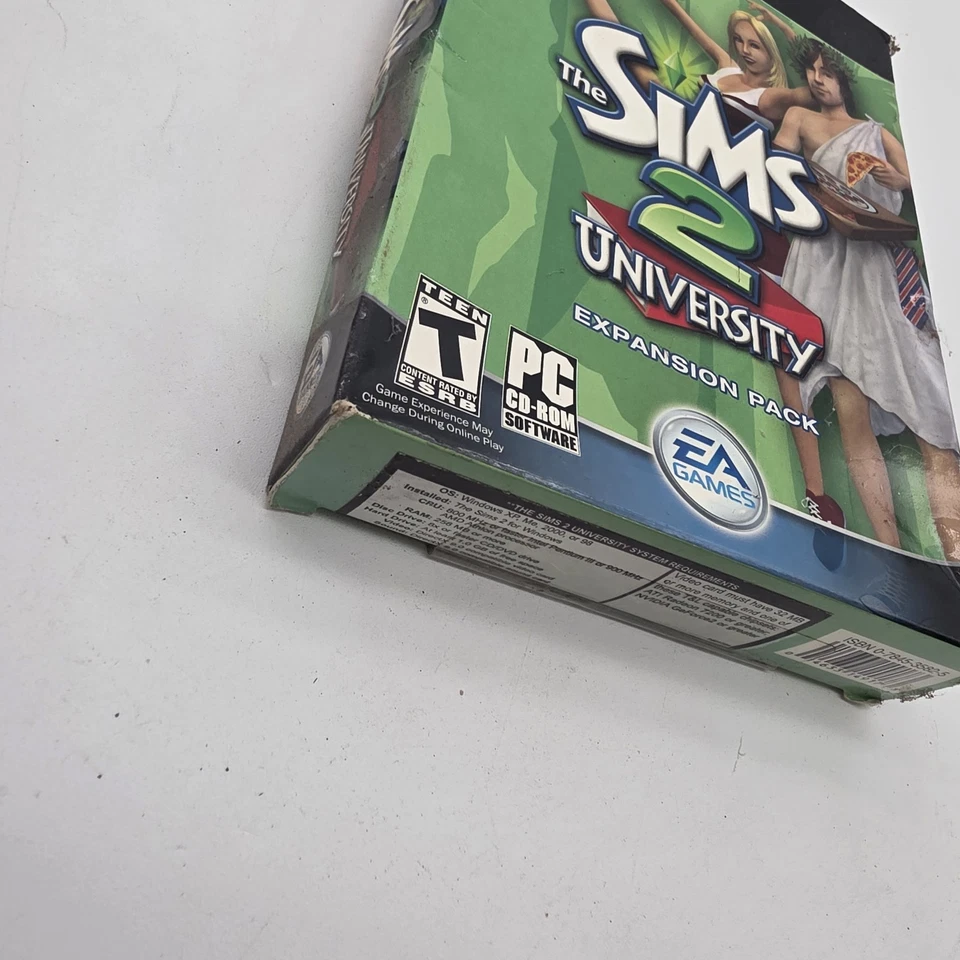 The Sims 2 University PC Game Expansion Pack 2005 Sealed Game Box - Image 2 of 4