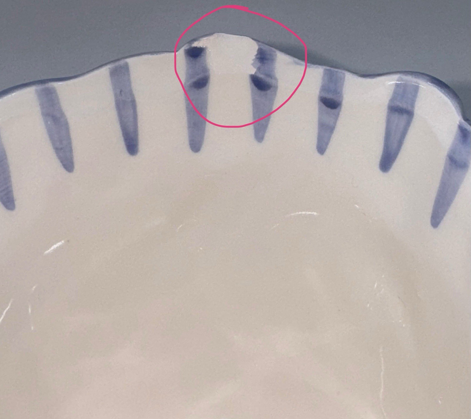 The Haldon Group Plate & Cup Set Blue White Stripes Ribbon Bow 1990 Vintage