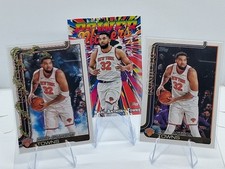 2025-26 Topps Karl-Anthony Towns Power Players Holiday Base 3 Card Lot Knicks