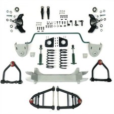 Mustang Ii 2 Ifs Front End Kit For 28-47 Ford W Shocks Springs Swaybar Hot Rod