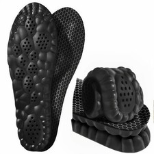 Insoles for Women man,Cloud Soles Men Men:11-12/Women: 13-14, Black