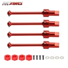 4x Front Rear Driveshaft W/ Wheel Hex for 1/18 Traxxas LaTrax Teton Prerunner