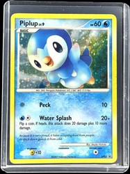 Piplup DP03 Diamond & Pearl Black Star Promo Holo