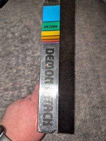 Demon Attack (Intellivision) Cart, Manual, Box, & Overlays! Tested & Working!