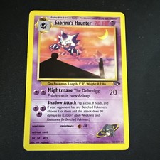 NM 🔥 Sabrina's Haunter 55/132 - Gym Challenge - Pokemon Card on eBay
