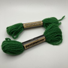 Paternayan 100 Persian Wool Yarn Needlepoint 2 Skeins Green 630