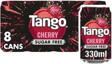 Image of Tango Cherry Sugar Free Cans 8 x 330ml fast dispatch and fast delivery