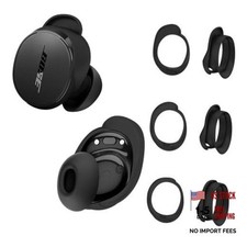  3 Pairs Ear Tips Covers for New Bose QuietComfort Earbuds, Sport Anti Black