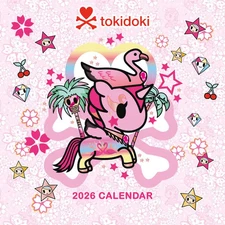 Carousel Calendars,  Tokidoki 2026 Wall Calendar