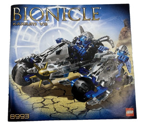 LEGO BIONICLE: Kaxium V3 (8993)  incomplete missing 2 w/ Instructions No Box