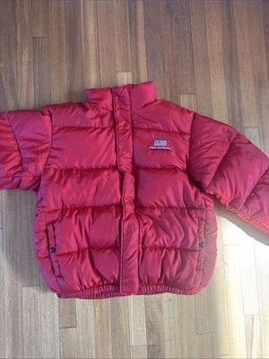 Ralph Lauren Polo Jeans Co Jacket Mens Sz L Down Filled Feathers Coat Vintage