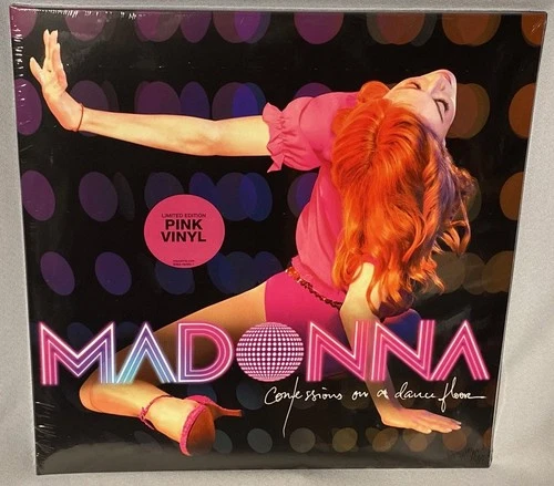LP MADONNA Confessions on a Dancefloor (2LP Pink Vinyl, 2008) NEW MINT SEALED