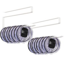 Tumbler Lid Organizer 2 Pack Tumbler Lid Storage Hook Up to 20 Lids, Space Sa...
