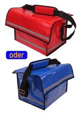 Zeitungstasche, Zustellertasche Prospekttasche Farbe blau oder rot  *NEU*