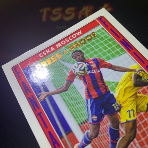 2015 Panini Donruss Fantastic Finishers Bronze Press Proof Card: Ahmed Musa #299 - Picture 2 of 3