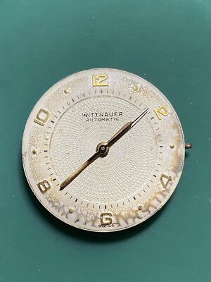 Vintage Wittnauer Automatic 17J 11ARB Wrist Watch Movement - Good Balance