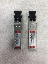 Lot of 2 Fiberstore SFP1G-SX-85 1000BASE-SX SFP Mini-GBIC Transceiver Module
