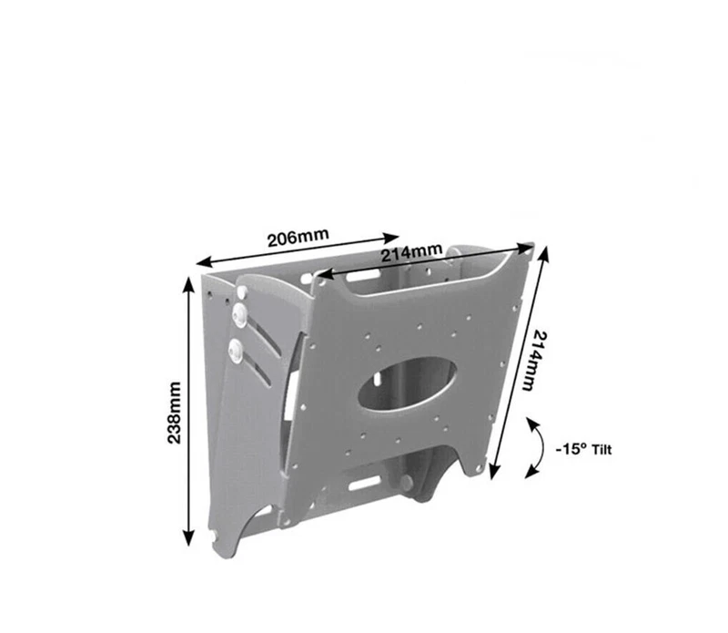 Staffa Universale per Supporto TV Televisore Led LCD BTech BT7533 S Fino a 40 kg