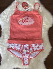 Women  s Strawberry Shortcake Top and underwear pajama set XL