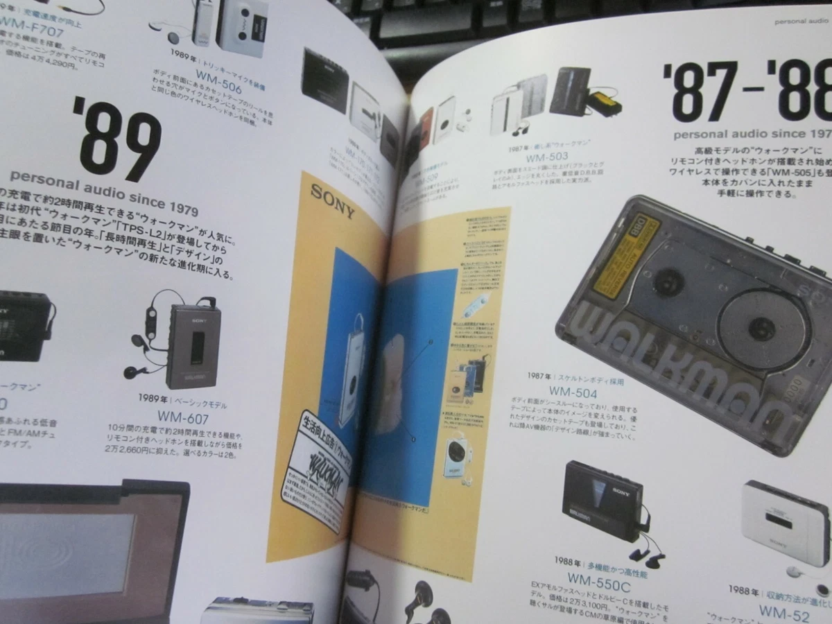 Sony Chronicle 2010 Products History Book from WALKMAN Cyber Shot Japan 2010