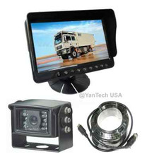 5  LCD COLOR REAR VIEW BACKUP CAMERA SYSTEM With 120  CCD 700TVL CAMERA 32'CABLE
