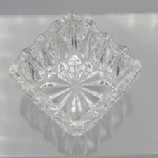 Vintage West Germany Princess House Lead Crystal Open Salt Cellars Dips Clear