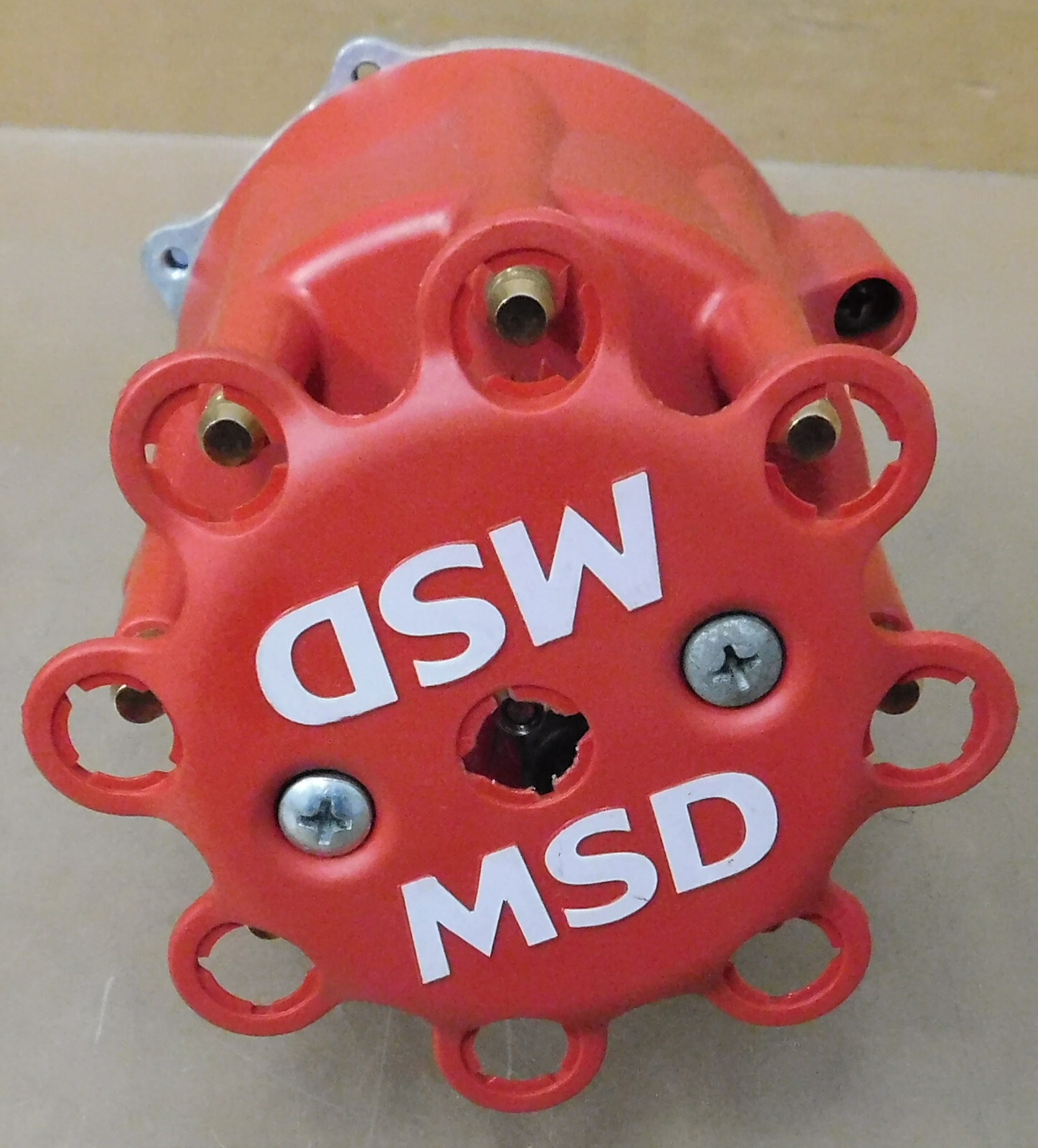 MSD 85551 Pro Billet Chevy Distributor, Mag Trigger, Locked Advance