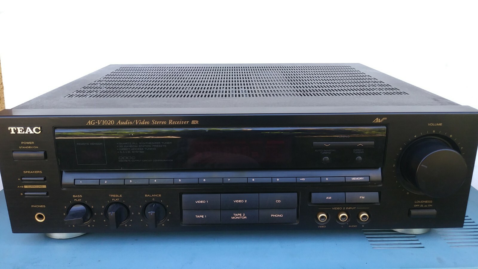 TEAK AGV1020 Stereo Receiver parts Parting Out , g323 eBay