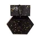 24K Gold Forge Carbon FIber Limited Edition Small Plate RARE!