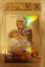 2014 jimmy garoppolo platinum auto  9.5 /10 bgs ! Get it before prices go UP  !