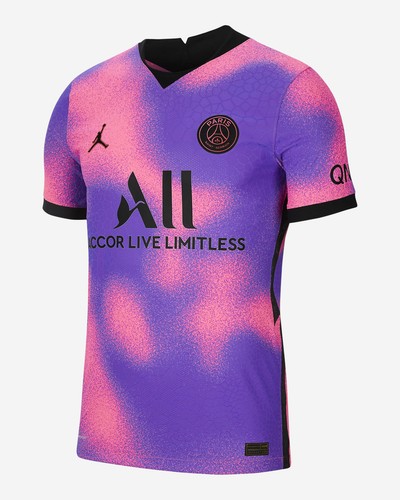Nike Jordan PSG 2021/22 Vapor Match Fourth Men\u0026#039;s Pink/Black M L XL  CV8409-640 | eBay