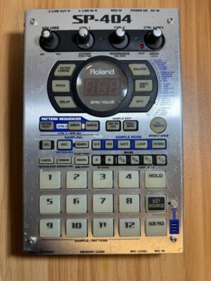 BOSS SP-404 Portable Sampler Groovebox Lo-Fi FX Sequencer Japan Rare 0424MT